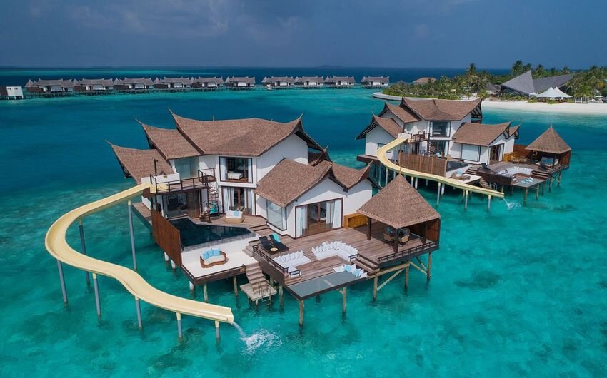 
Водная вилла на Мальдивах