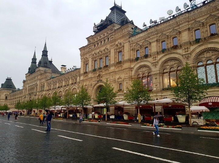Летняя дождливая Москва. Мой муд в тот момент.