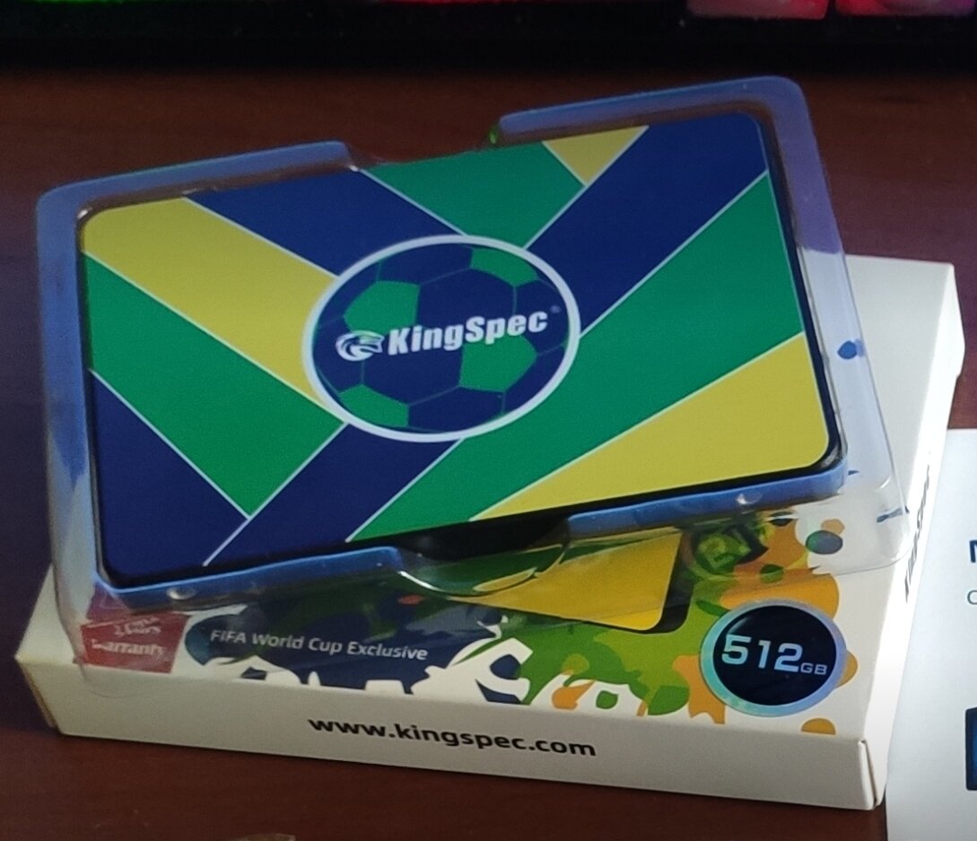 SSD который был разыгран в нашей группе ВК