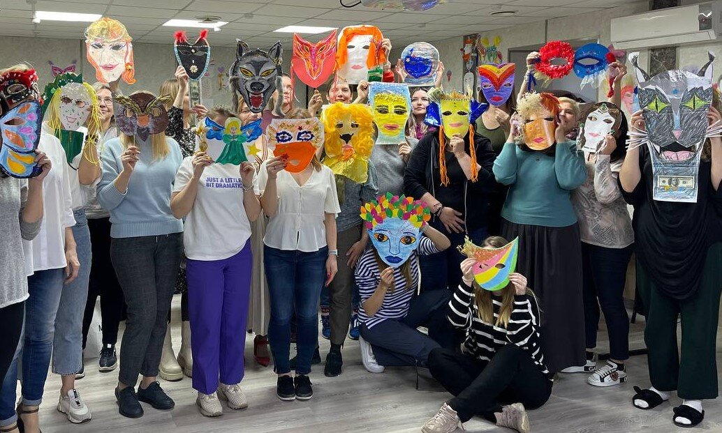 Пример работы с масками. Фото автора.