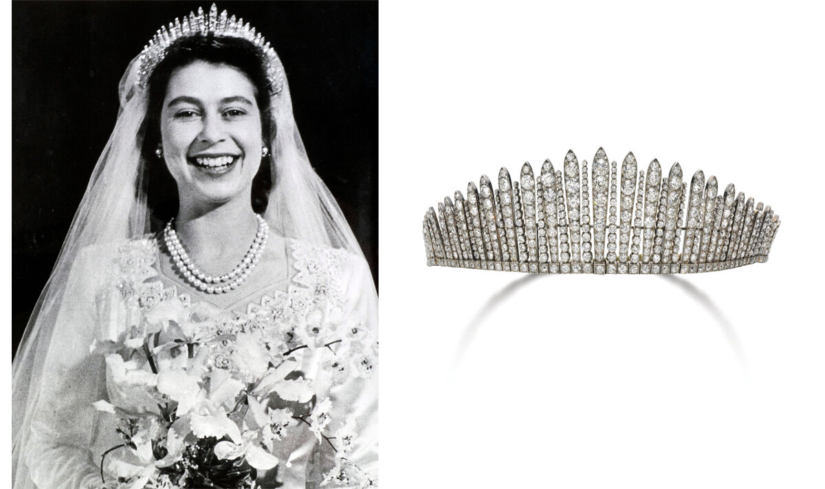 Свадебная тиара королевы Елизаветы II – Fringe