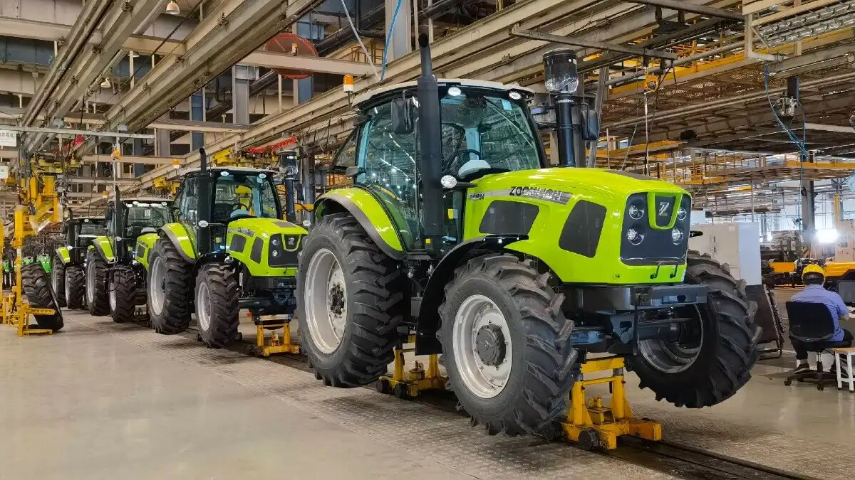 Фото: Zoomlion Производство тракторов Zoomlion RN и RS