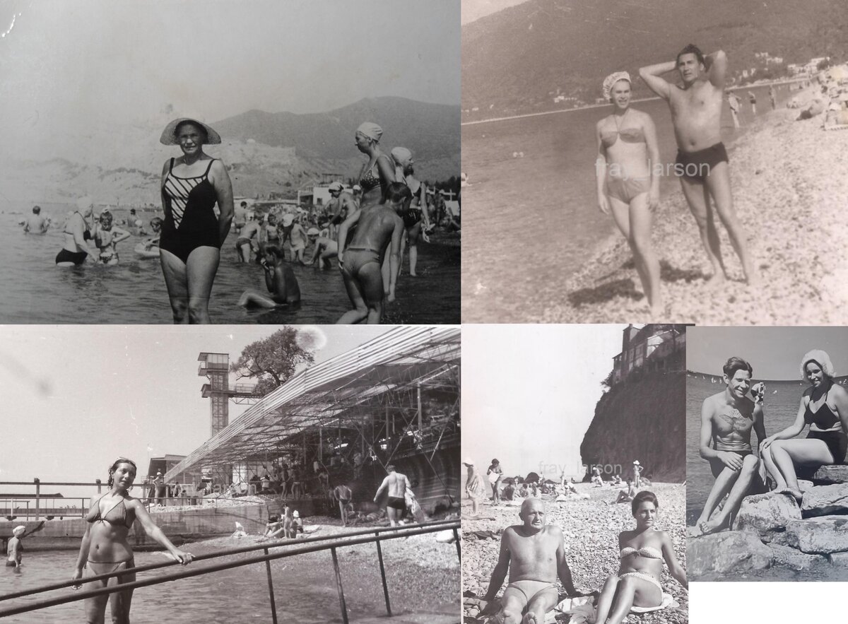Советские фотографии отдыхающих!