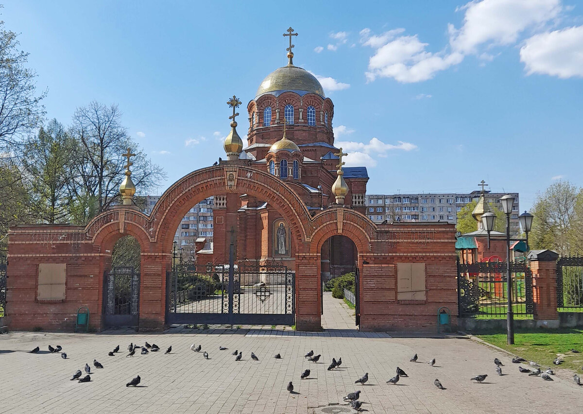 Храм Сергия Радонежского, XIX век. Памятник истории и архитектуры, объект культурного наследия народов России.