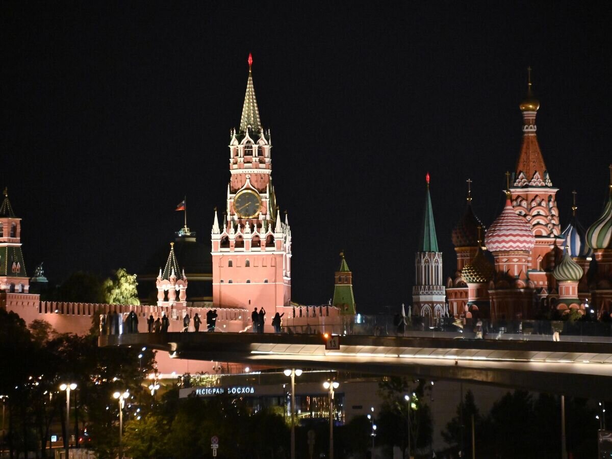    Вид на Московский Кремль © РИА Новости / Наталья Селиверстова