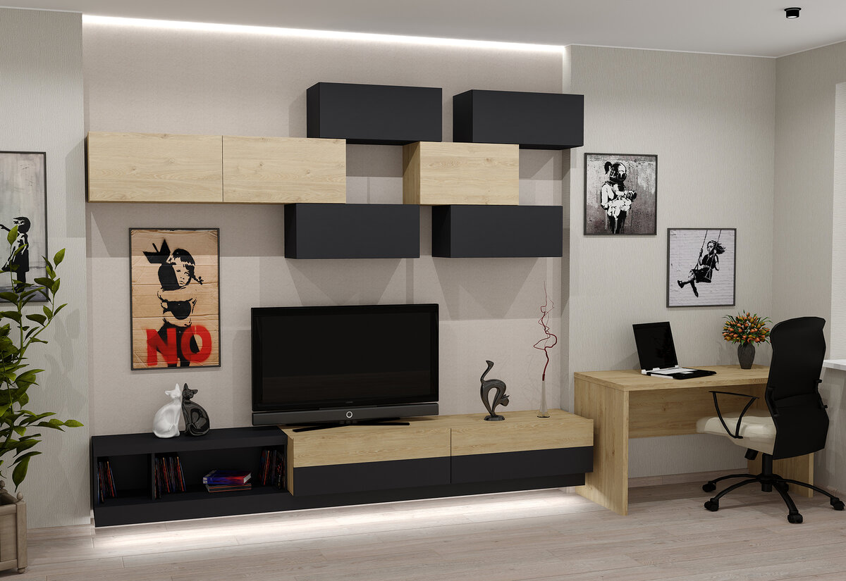 1 ВАРИАНТ. Дуб Давос натуральный.