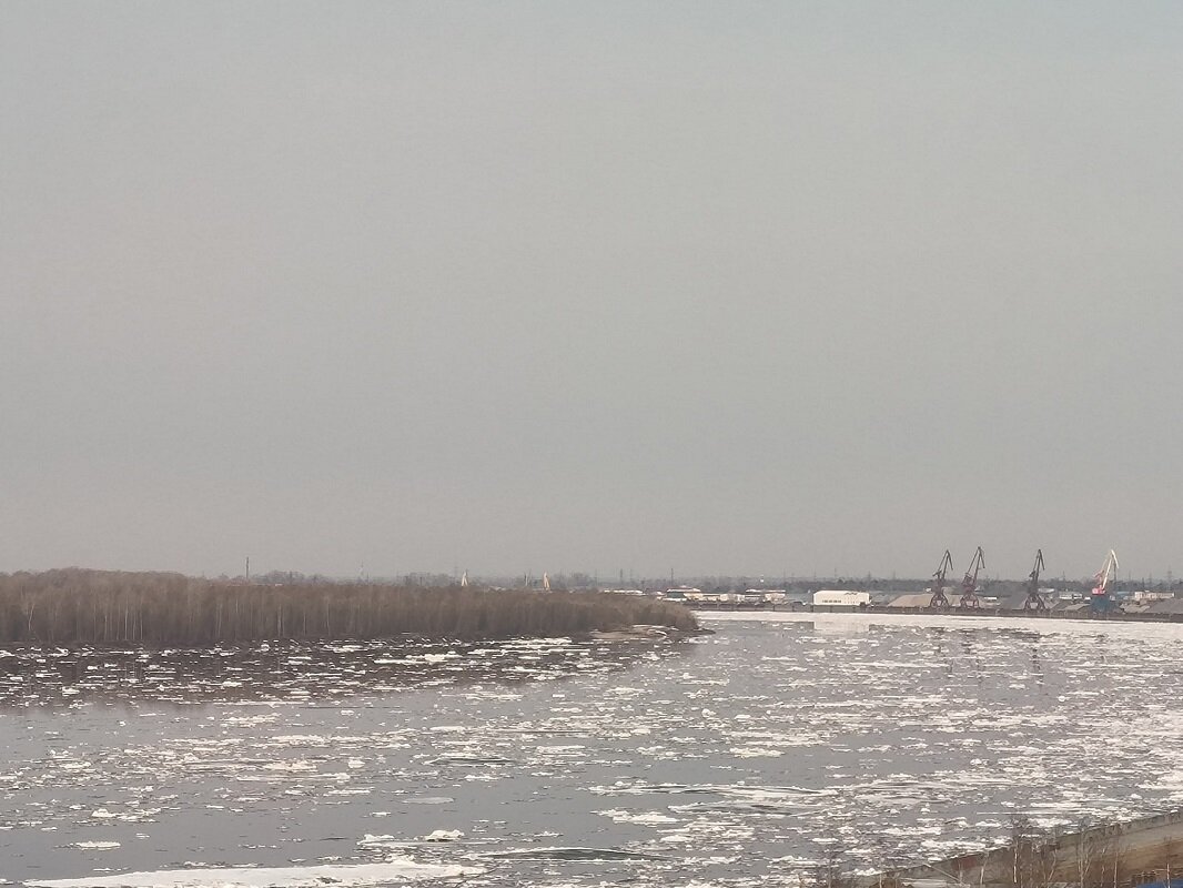    Ледоход на Оби начался в Нижневартовске