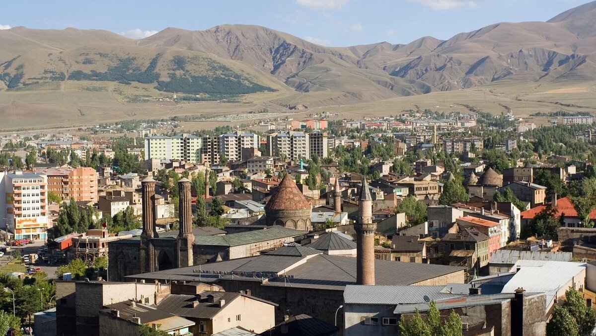 Вид на Эрзурум