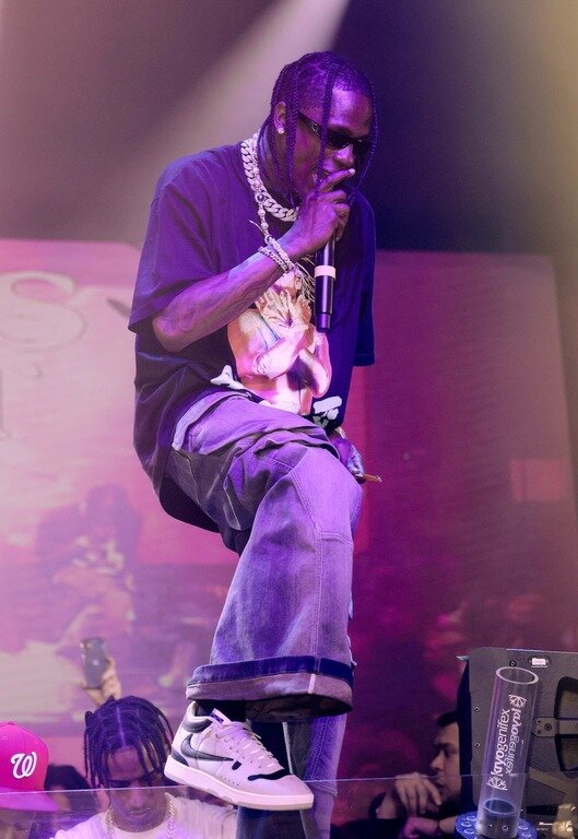 Travis Scott в Nike Air Mac Attack