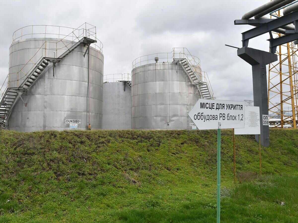    Запорожская АЭС в Энергодаре© РИА Новости