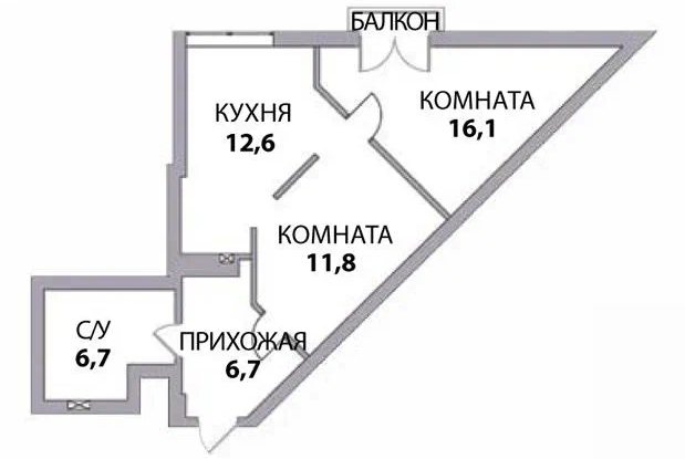 Планировка квартир с длинным коридором