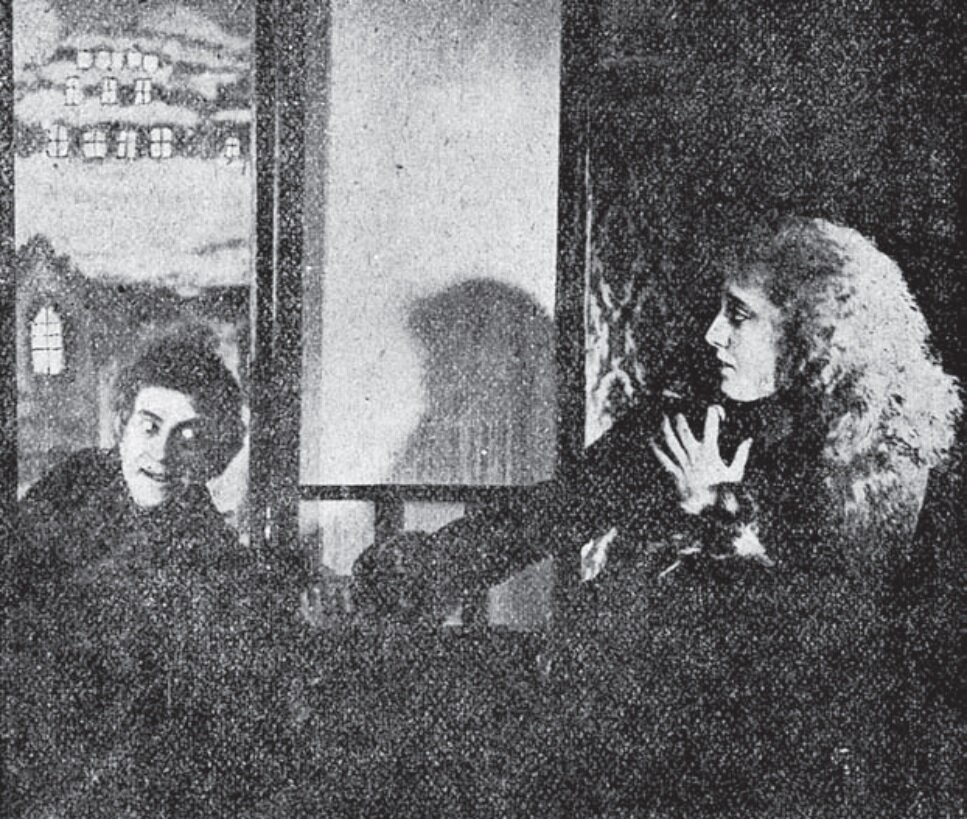 Один из немногих сохранивщихся кадров «Смерть Дракулы» (1921) 
