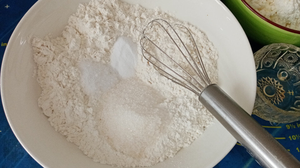 Сухие составляющие для приготовления блинов
