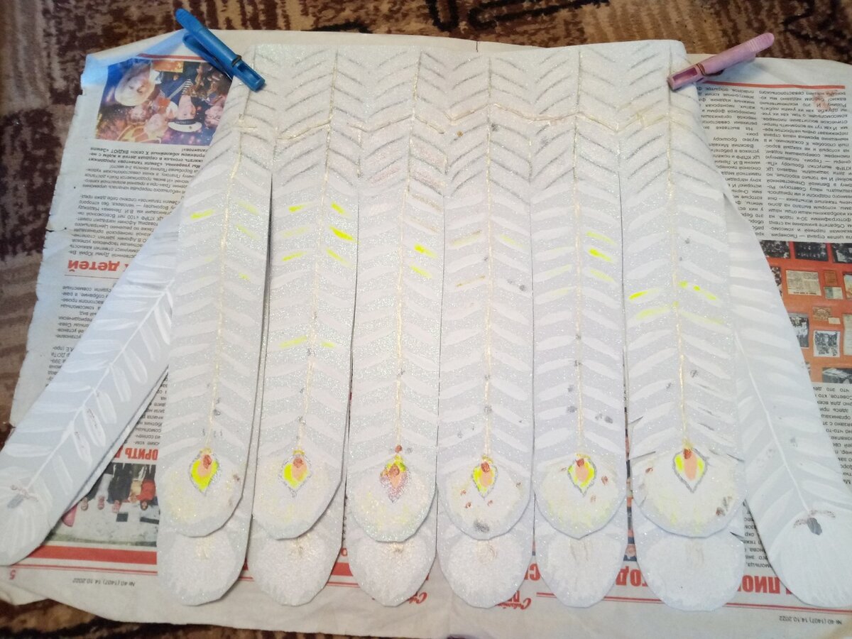 Ориби Каммпирр - Белые Крылья Ангела - процесс