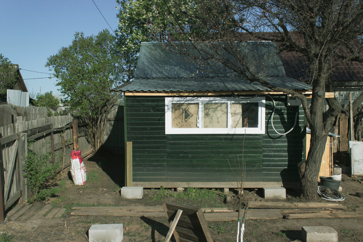 Блоки даже успела выставить все по уровню, разметила