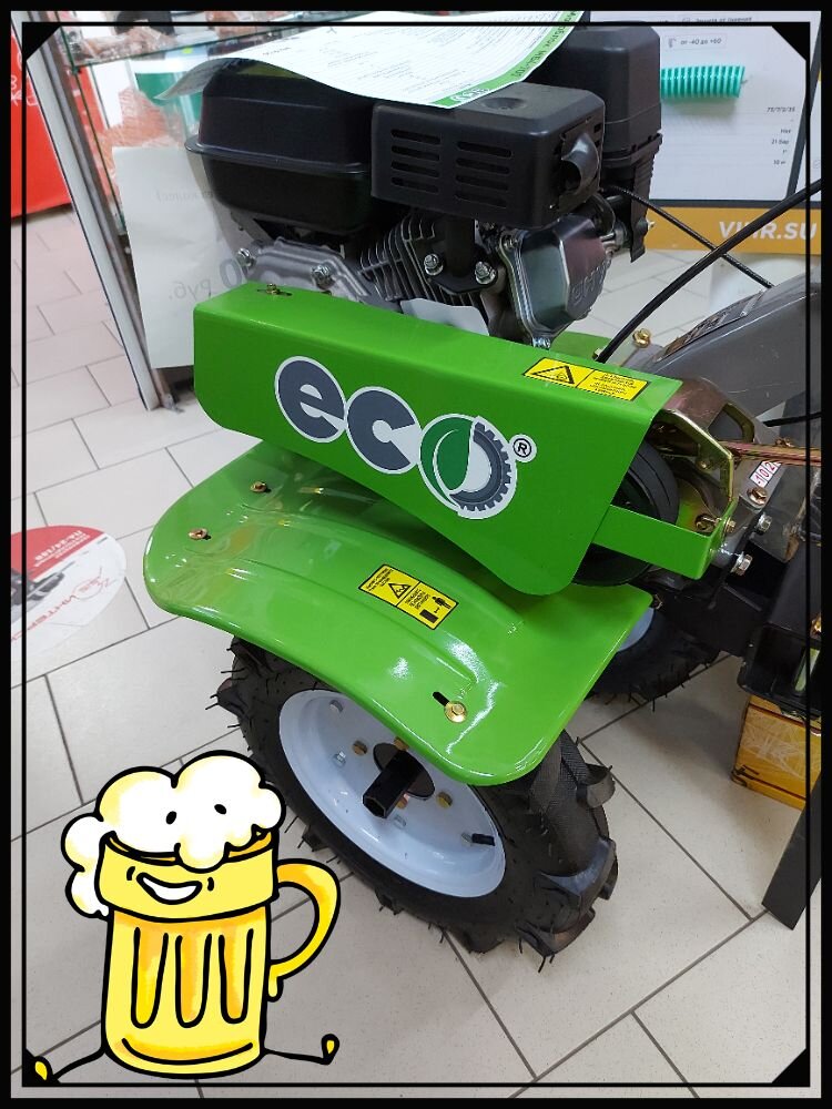 Легкий и компактный мотоблок