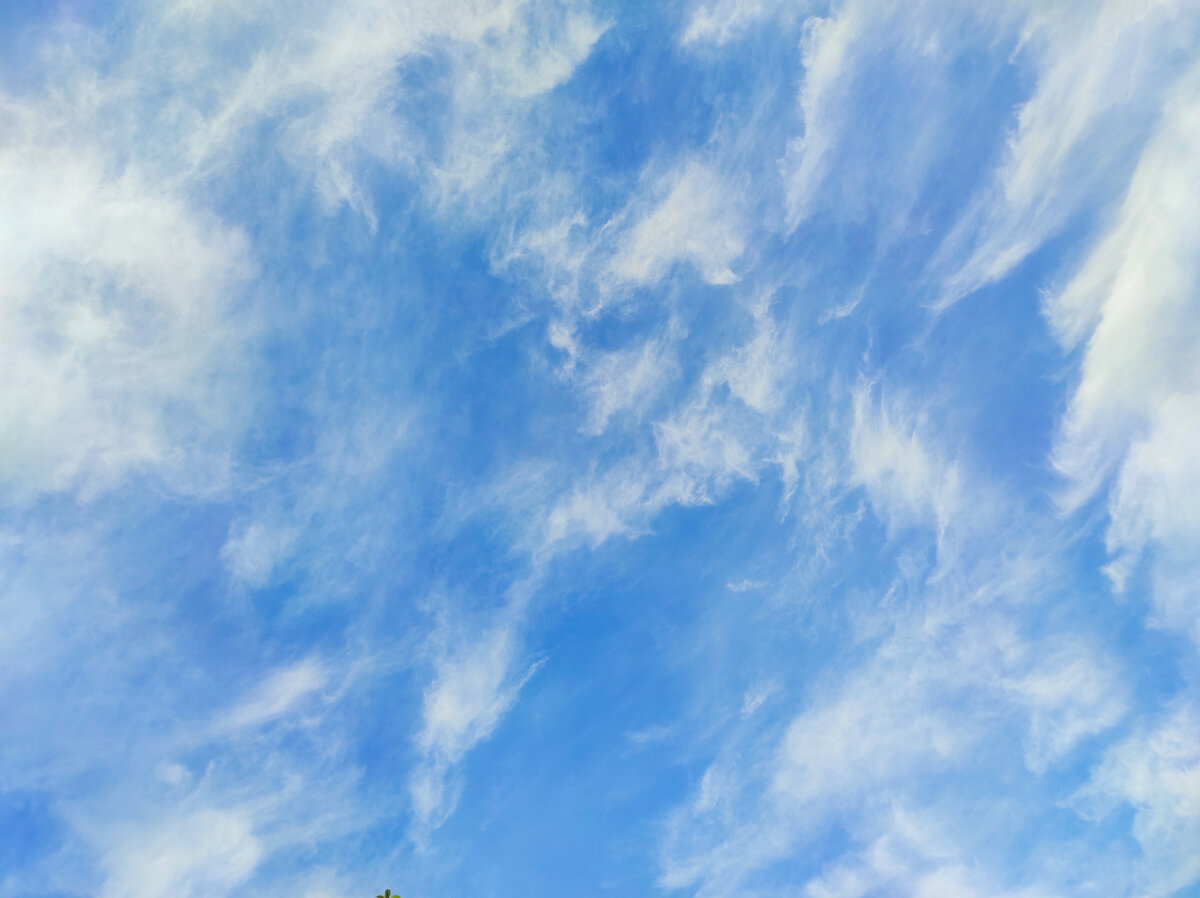 весенне небо