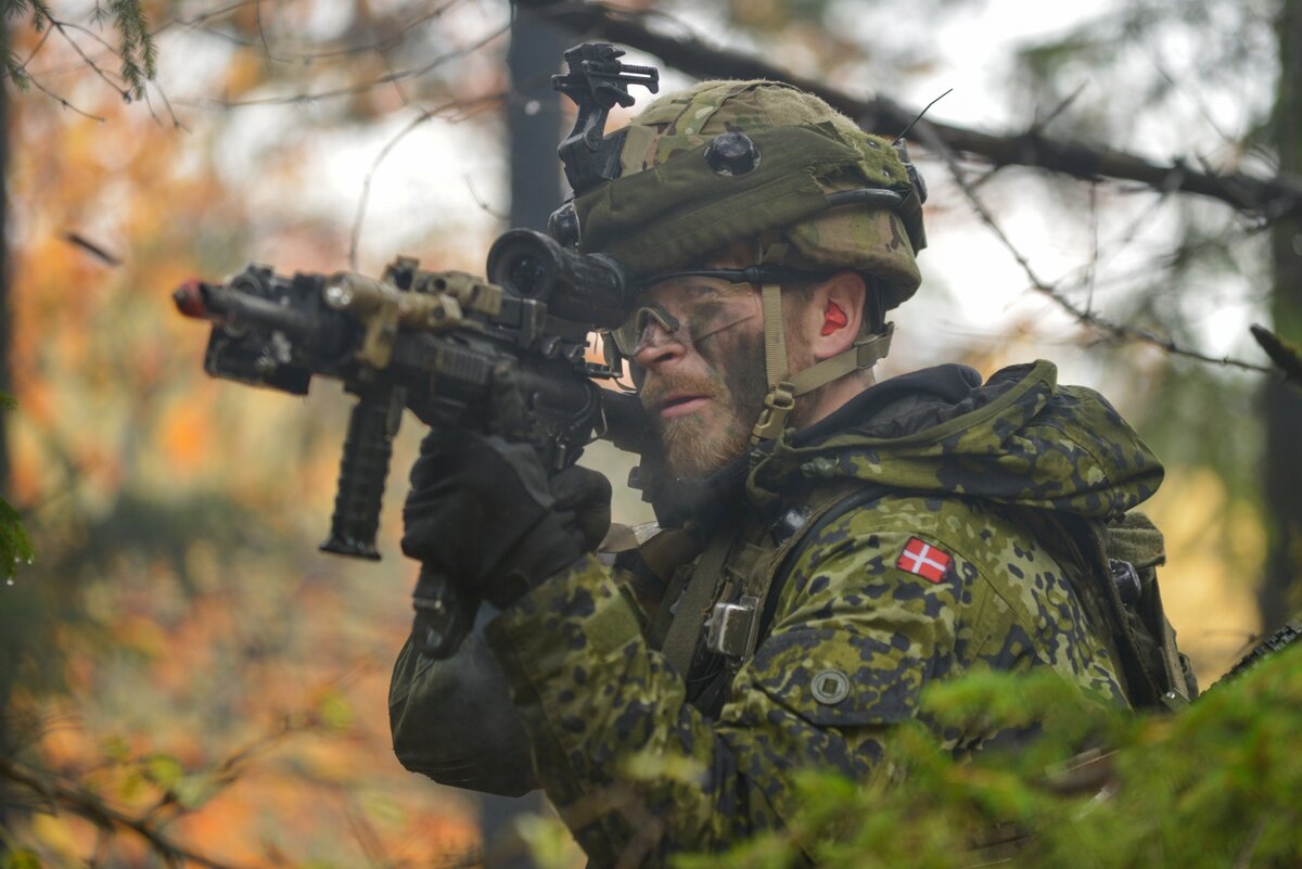    Датский военнослужащий U.S. Army
