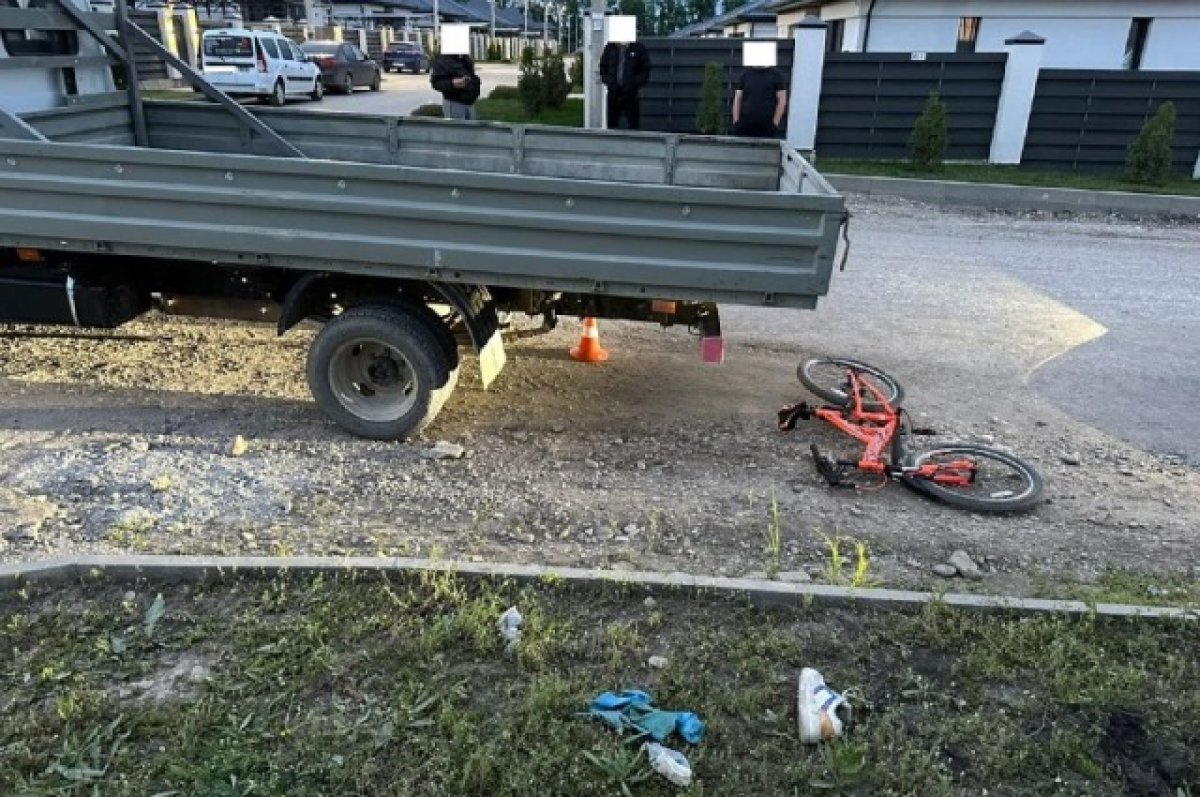    Пьяный водитель грузовика наехал на 10-летнюю велосипедистку в Ессентуках