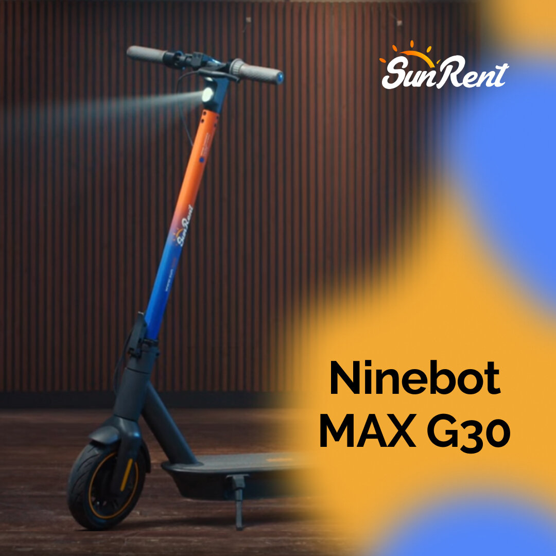 NineBot MAX G30 | Sun.Rent | Дзен