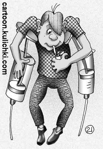 Карикатура из интернета