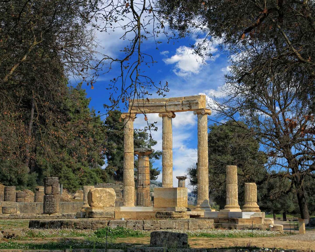 древняя греция город олимпия