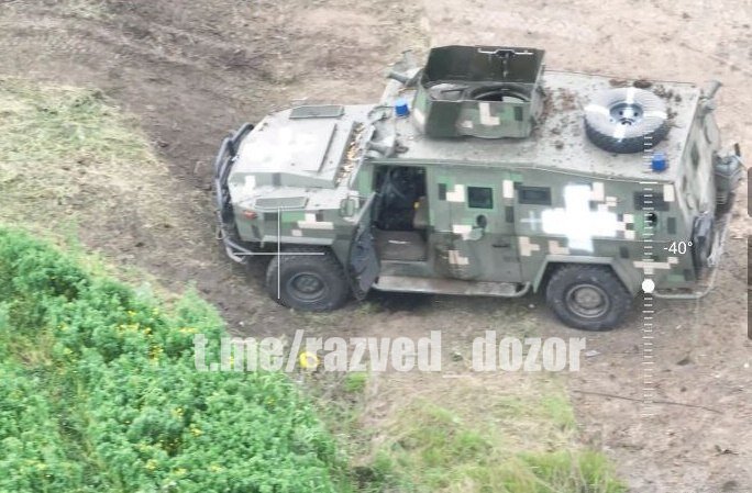 Уничтоженная на Белгородчине бронетехника противника