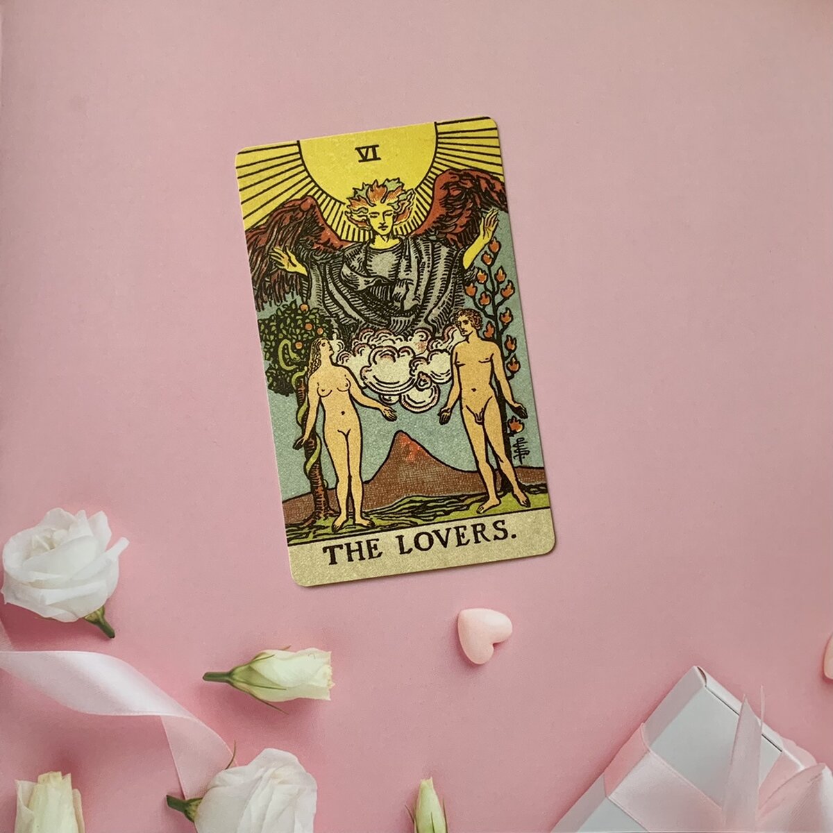 Влюблённые из колоды Таро Уэйта
