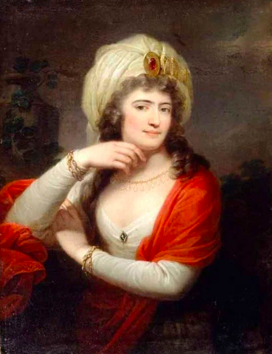 Александра Васильевна Энгельгардт Браницкая (1754-1838).