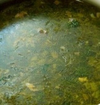 Щи из крапивы и щавеля