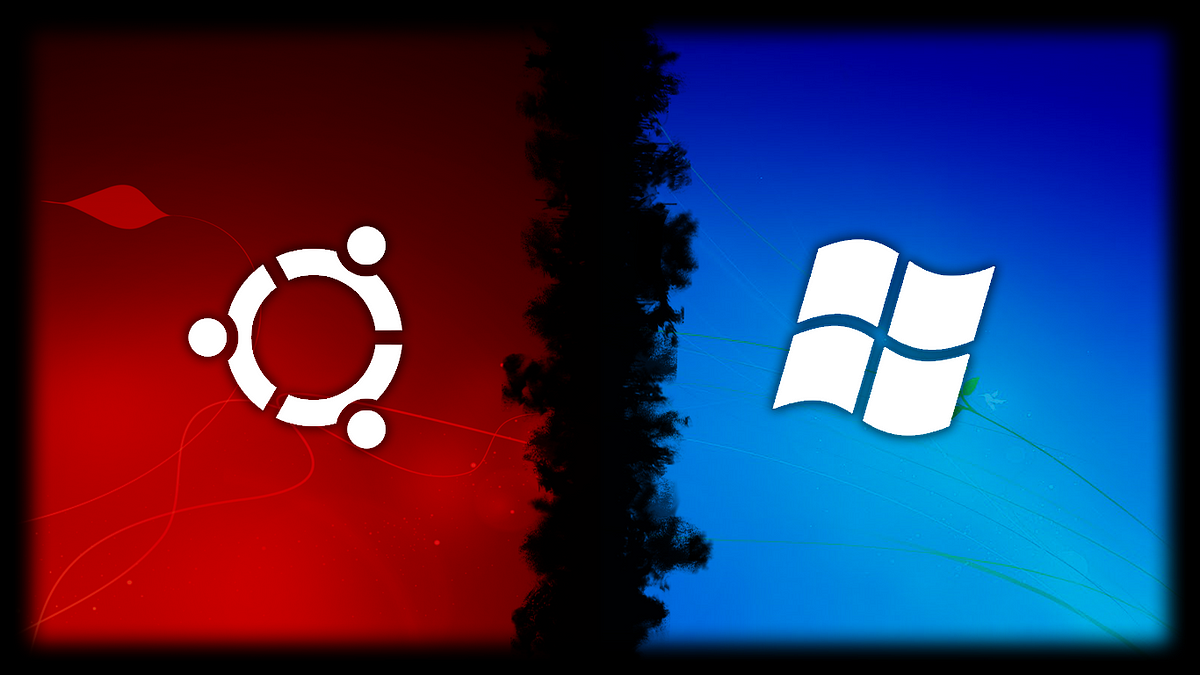Windows against. Убунту виндовс. Линукс против виндовс. Линукс виндовс 10. Ubuntu Windows 10.
