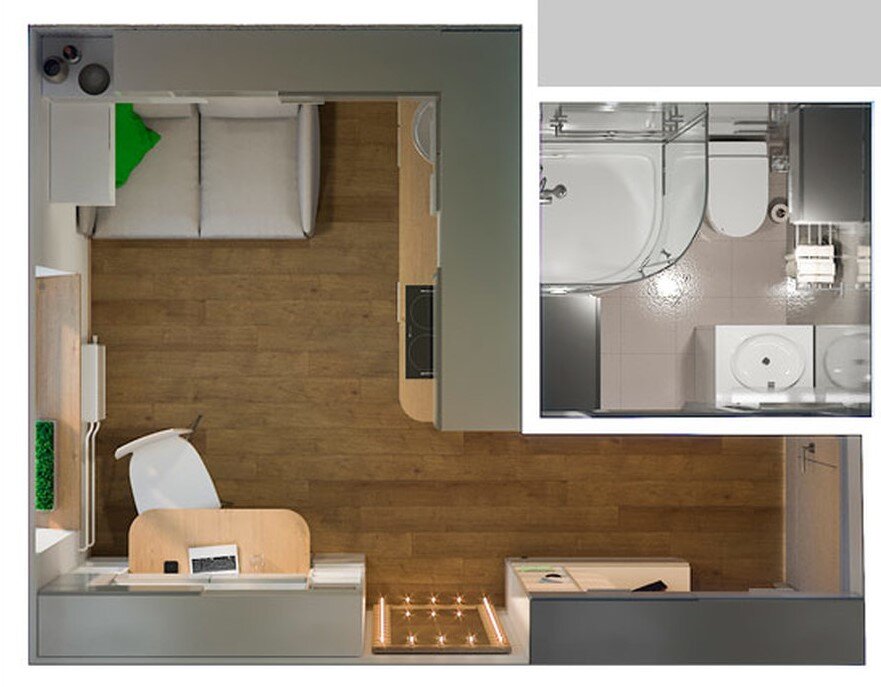 Квартира 8 м2 в москве. 4. Самая маленькая квартира. Самые маленькие квартиры. Планировка студии 27 м2 инсити.