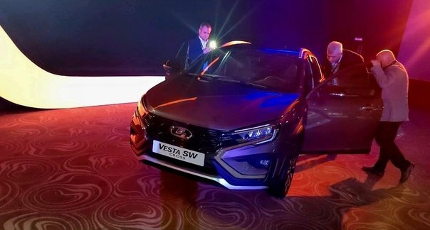     Исполнение "Техно" получит и вседорожный универсал Lada Vesta SW Cross NG