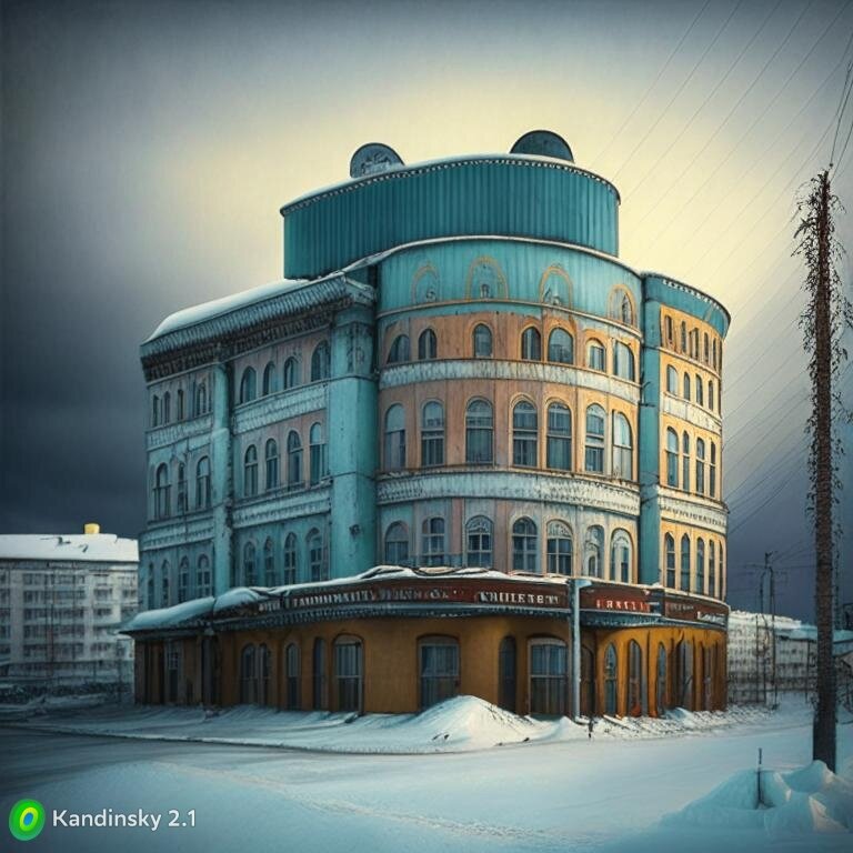 Да,изображения Мурманска тоже созданы нейросетью