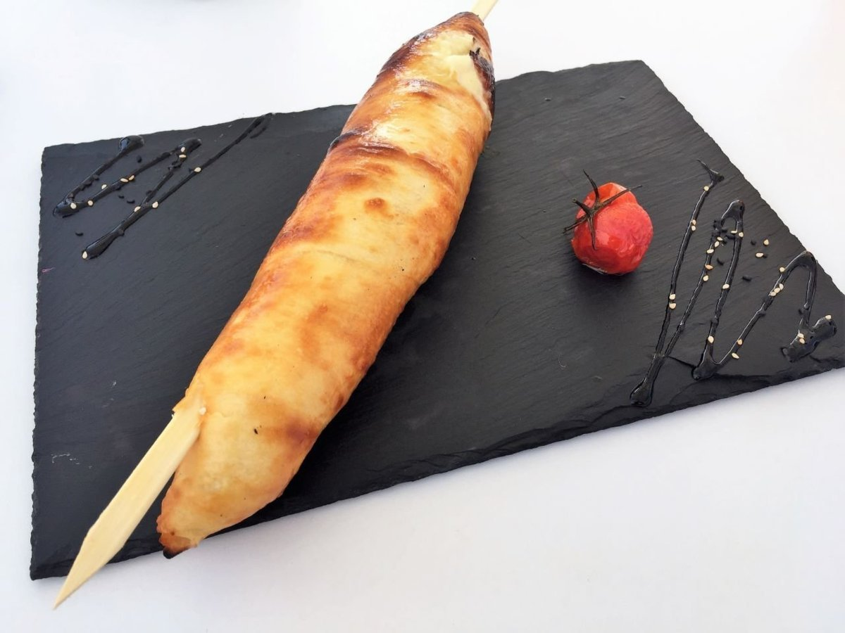 Хачапури на шампуре, ресторан "Порт Одесса", Батуми