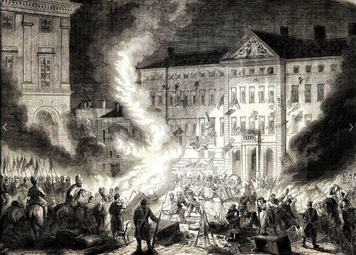 
Польское восстание 1863-1864 гг. Источник: https://pulse.mail.ru/article/kak-zhila-polsha-v-sostave-rossijskoj-imperii-lgoty-carej-i-nepokornye-polyaki-10-istoricheskih-foto-3074094396140353773-5219635686844904347/