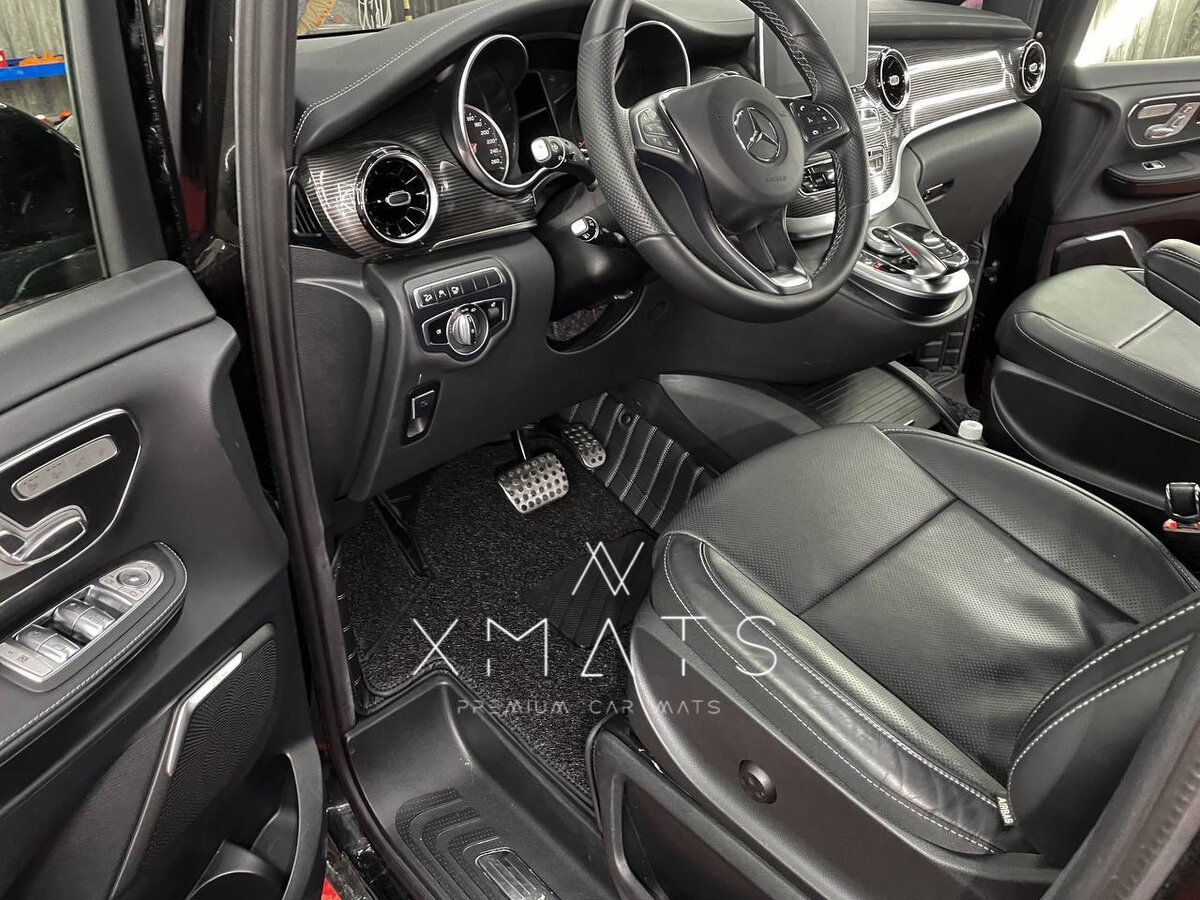 Коврики из экокожи на Mercedes-Benz V-Class W447