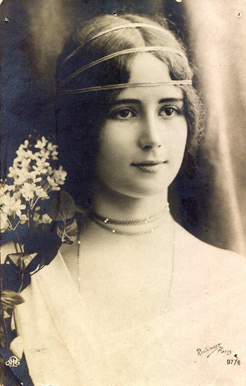 Дореволюционная открытка из моей коллекции