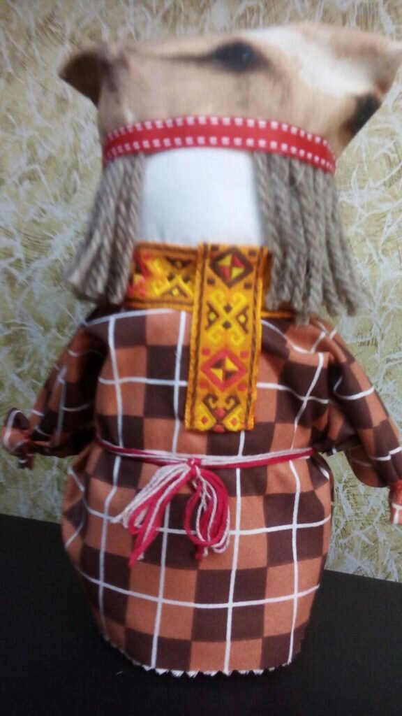 Славянская народная кукла Мужик-Богач. Оберег достатка и благополучия семьи