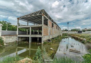 "недострой" на стадионе Шахтер в г.Шахты