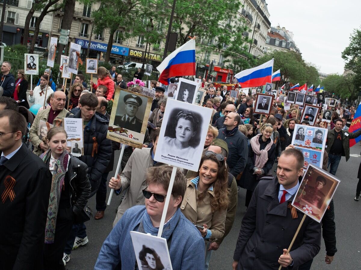 Бессмертный полк в разных странах мира