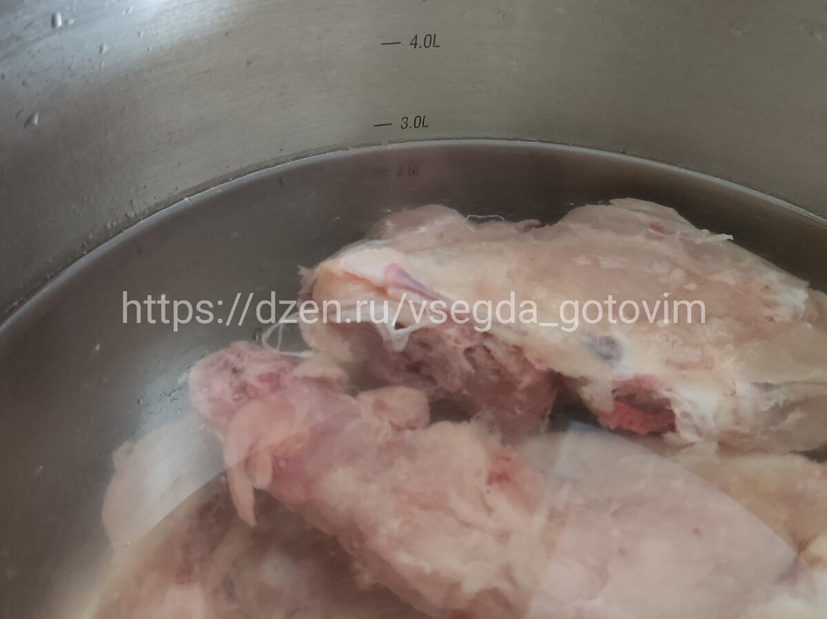 Варим бульон для лапши