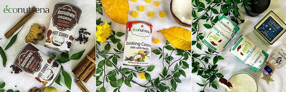 Органическая кокосовая продукция ЭКОНУТРЕНА купить в интернет-магазине "Дом Органик"
