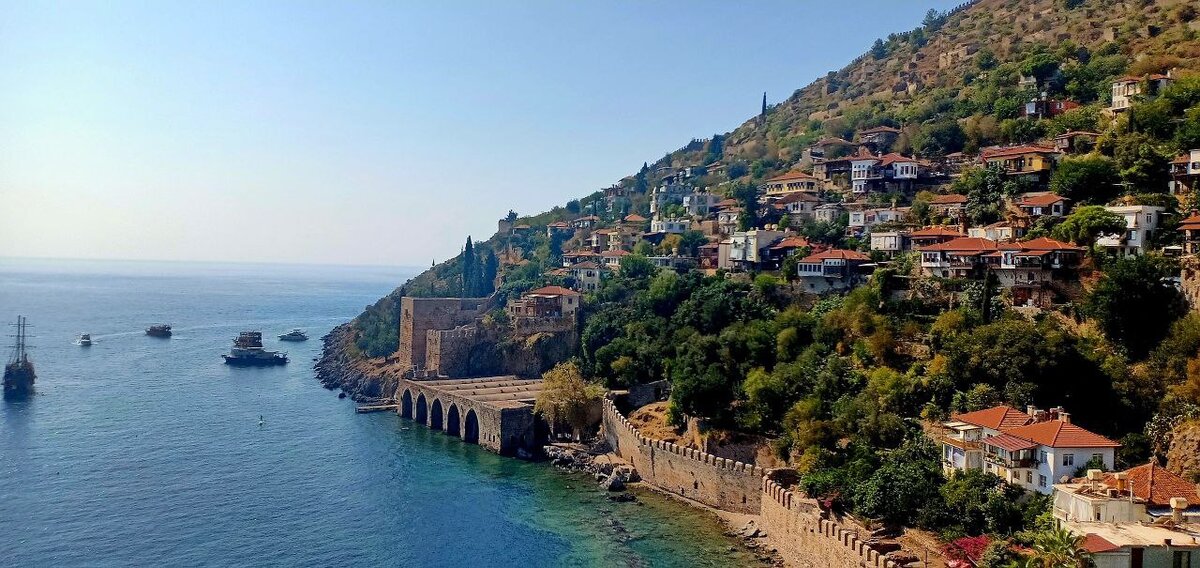 Вид на крепость Аланьи