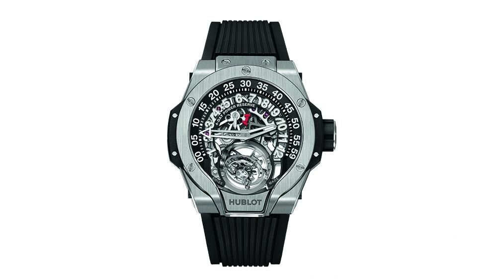 Hublot Big Bang MP-13 Tourbillon Bi-Axis Bi-Retrograde Titanium 