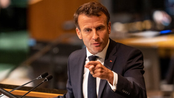    Макрон заявил, что Евросоюзу нужно вернуть контроль над энергетикой и инновациями Юлия Шелковенко