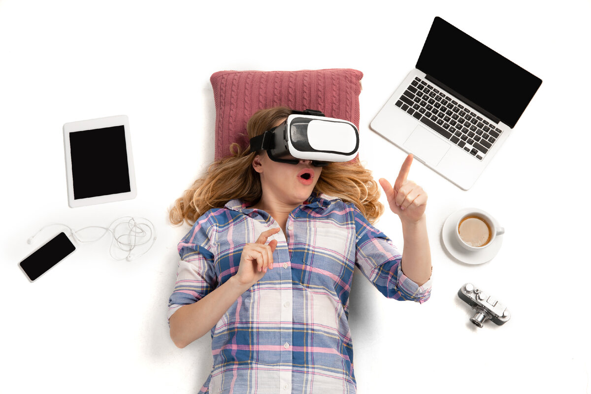 Увлечение современными гаджетами.