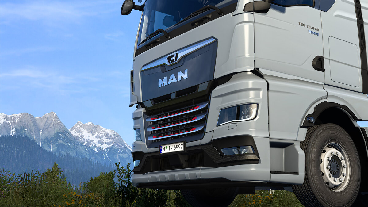 Ets 2 интерьер man