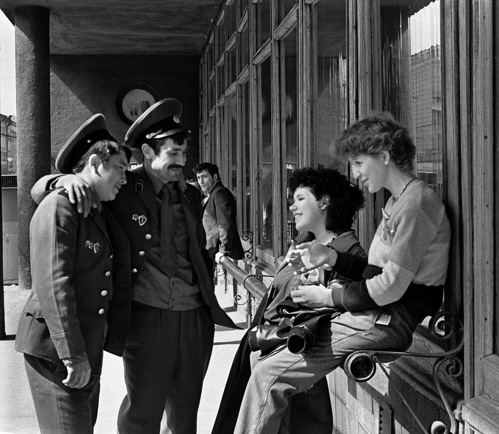 Неожиданное знакомство... Фото Рустама Мухаметзянова...