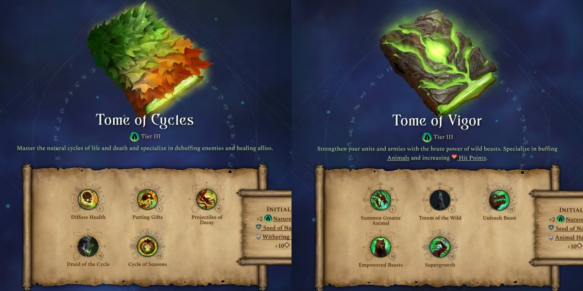 Подробный гайд по фолиантам Природы в Age of Wonders 4